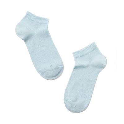Podrobnoe foto шкарпетки жіночі conte elegant active (короткі, люрекс) віскозні 17с-57сп світло-блакитний р.25