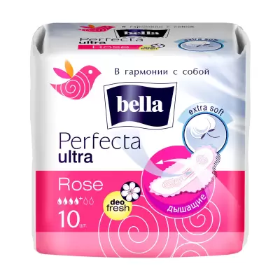 Podrobnoe foto прокладки для критичних днів bella perfecta rose deo fresh ultra soft, 10 шт