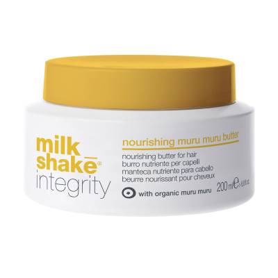Podrobnoe foto живильний батер для волосся milk_shake integrity nourishing muru muru butter, 200 мл