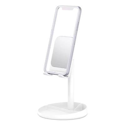 Podrobnoe foto універсальний тримач для смартфона з дзеркалом wiwu mirror desktop stand zm201