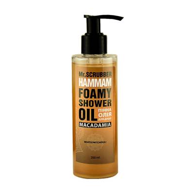 Podrobnoe foto олія для душу mr.scrubber hammam foamy shower oil для всіх типів шкіри, 200 мл