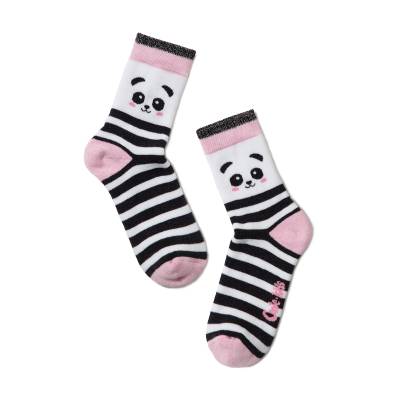 Podrobnoe foto шкарпетки дитячі conte kids sof-tiki 7с-46сп 414 світло-рожеві, розмір 12