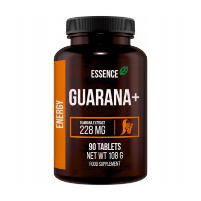 Podrobnoe foto харчова добавка передтренерувальний комплекс в таблетках essence nutrition energy guarana+ гуарана, 228 мг, 90 шт
