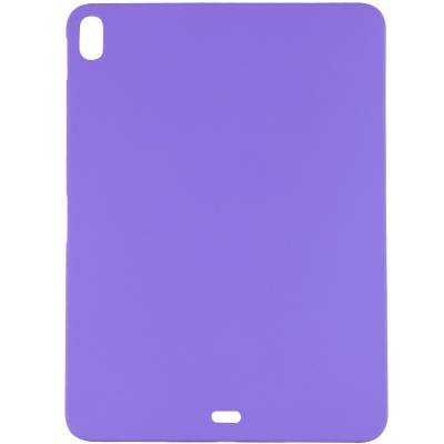 Podrobnoe foto чохол silicone case full without logo (a) для apple ipad pro 12.9" (2018) (бузковий / elegant purple)