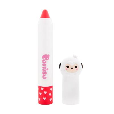 Podrobnoe foto дитячий олійний олівець для губ puttisu butter lip crayon 05 coco cherry, 2.5 г