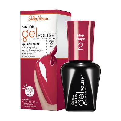 Podrobnoe foto гель-лак для нігтів sally hansen salon gel polish gel nail color 220 red my lips, 7 мл