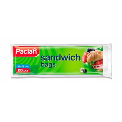 Podrobnoe foto пакети для бутербродів paclan 18x28 см, 100 шт
