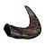 foto ласощі для собак trixie buffalo chewing horn ріг буйвола, середній, 135 г