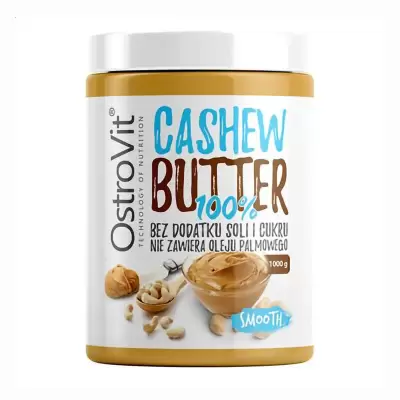 Podrobnoe foto дієтична добавка ostrovit cashew butter 100% smooth кеш'ю крем, 1 кг