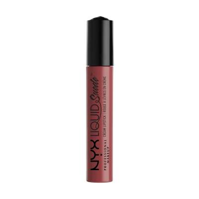 Podrobnoe foto рідка матова помада для губ nyx professional makeup liquid suede cream lipstick, 04 soft-spoken, 4 мл