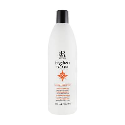Podrobnoe foto зволожувальний шампунь для волосся rr line hydra star hydrating shampoo, 1 л