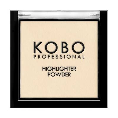 Podrobnoe foto хайлайтер для обличчя kobo professional highlighter powder 309 golden light, 9 г