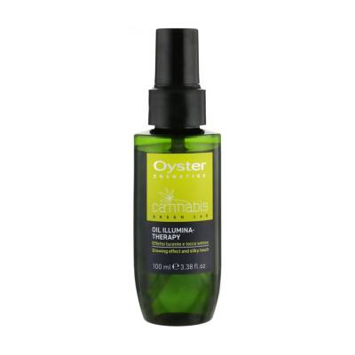 Podrobnoe foto олія для волосся oyster cosmetics cannabis green lab oil illumina-therapy, 100 мл