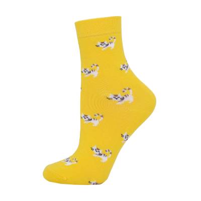 Podrobnoe foto шкарпетки дитячі брестские school 14c3081 146 яскраво-жовті, розмір 17-18