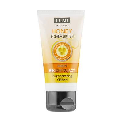 Podrobnoe foto відновлювальний крем для обличчя hean basic care honey & shea butter regenerating cream, 50 мл
