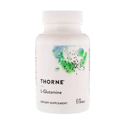 Podrobnoe foto дієтична добавка амінокислота thorne research l-glutamine, 90 шт