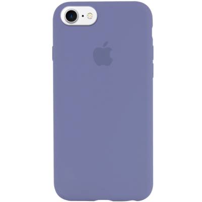 Podrobnoe foto чохол silicone case full protective (aa) для apple iphone 7 (4.7'') (сірий / lavender gray)