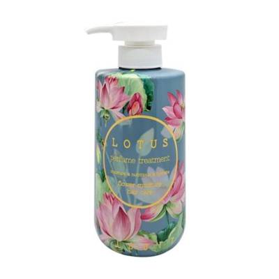 Podrobnoe foto парфумований бальзам для волосся jigott lotus perfume treatment, 500 мл
