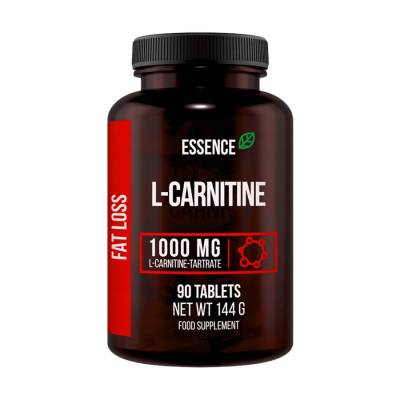 Podrobnoe foto харчова добавка в таблетках essence nutrition fat loss l-carnitine l-карнітин, 1000 мг, 90 шт