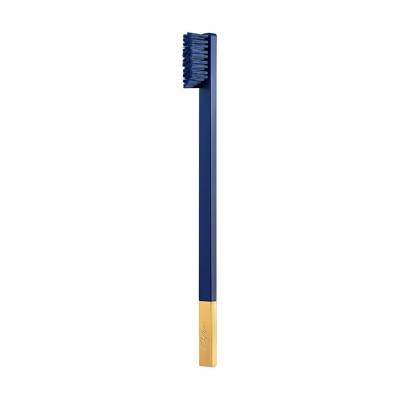 Podrobnoe foto зубна щітка apriori toothbrush slim sapphire blue gold середньої жорсткості, 1 шт