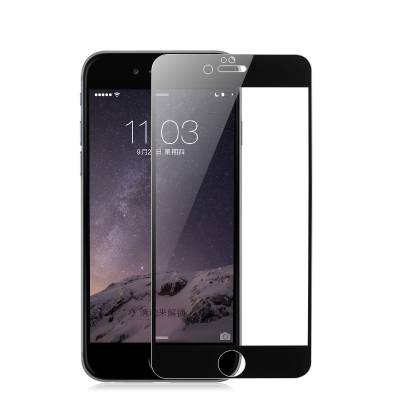 Podrobnoe foto захисне кольорове 3d скло mocoson (full glue) для apple iphone 8 plus (5.5'') (чорний)
