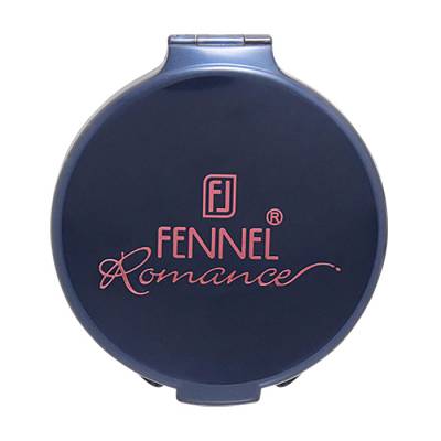 Podrobnoe foto компактна пудра для обличчя fennel romance powder, ivory beige, 17 г