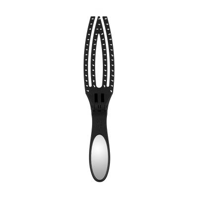 Podrobnoe foto масажна щітка для волосся olivia garden folding brush on the go detangle&style, 1 шт