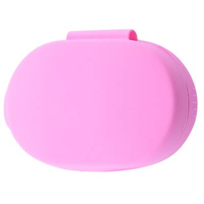 Podrobnoe foto силіконовий футляр для навушників airdots (рожевий)