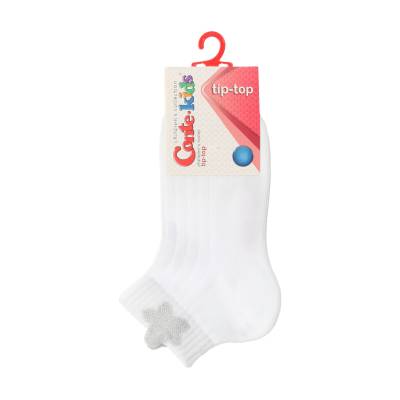 Podrobnoe foto шкарпетки дитячі conte kids tip-top 19с-191сп, з сяйним пікотом, 493 білі, розмір 18