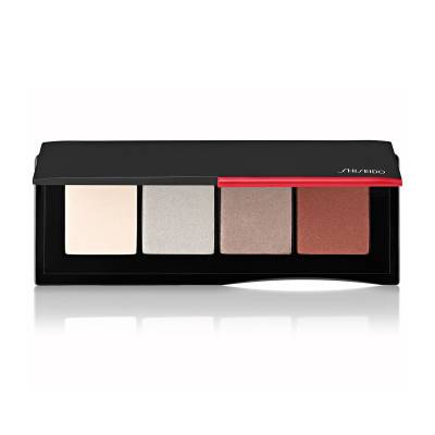 Podrobnoe foto тіні для повік 4-кольорові shiseido essentialist eye palette, 02 platinum street metals, 5.2 г