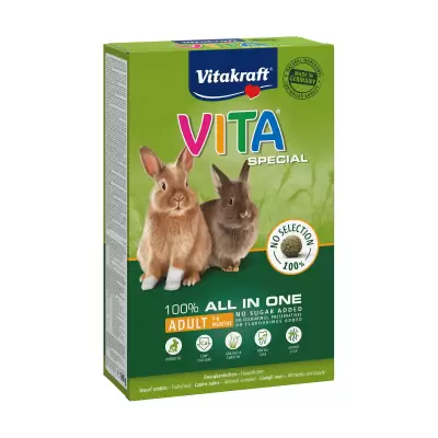 Podrobnoe foto корм для кроликів vitakraft vita special, 600 г