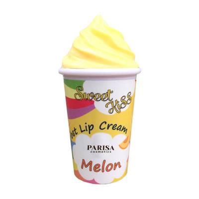 Podrobnoe foto бальзам-крем для губ parisa cosmetics lip cream melon lb-07 морозиво, диня, 7 г