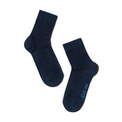 Podrobnoe foto шкарпетки дитячі conte kids class 13с-9сп 152 темно-сині, розмір 14