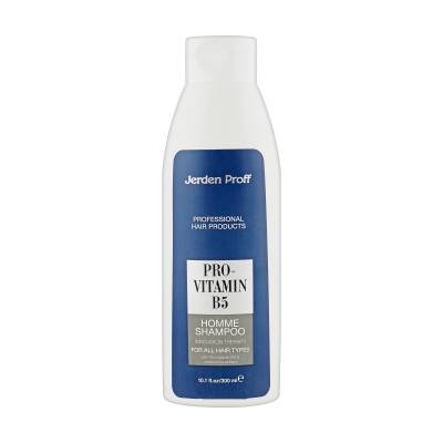 Podrobnoe foto чоловічий шампунь jerden proff innovation therapy pro vitamin b5 homme shampoo для всіх типів волосся, з провітаміном в5 та екстрактом ромашки, 300 мл