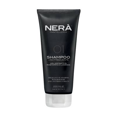 Podrobnoe foto шампунь для волосся nera pantelleria 01 frequent use shampoo з розмарином та лавандою, 200 мл