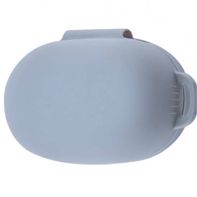 Podrobnoe foto силіконовий футляр для навушників airdots (сірий / lavender gray)