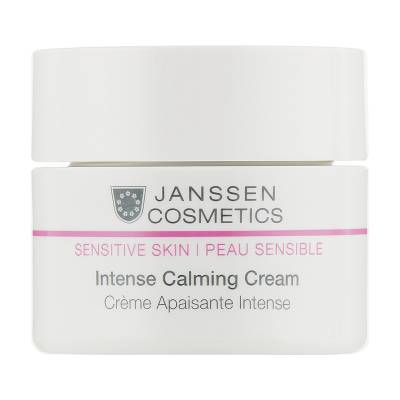 Podrobnoe foto інтенсивний заспокійливий крем для обличчя janssen cosmetics sensitive skin intense calming cream, 50 мл