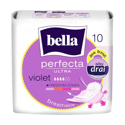 Podrobnoe foto прокладки для критичних днів bella perfecta ultra violet deo fresh, 10 шт