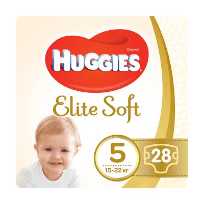 Podrobnoe foto підгузки huggies elite soft розмір 5 (12-22 кг), 28 шт