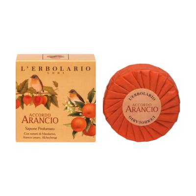 Podrobnoe foto ароматизоване мило l'erbolario accordo arancio фізаліс, 100 г