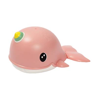 Podrobnoe foto іграшка для купання lindo кит, механічна, від 1 року, рожева (8366-45a)