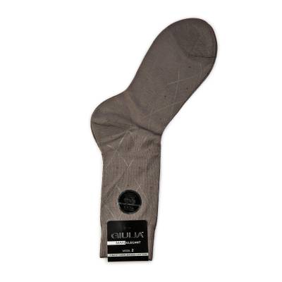 Podrobnoe foto шкарпетки чоловічі giulia elegant 202 calzino grey р.39-40
