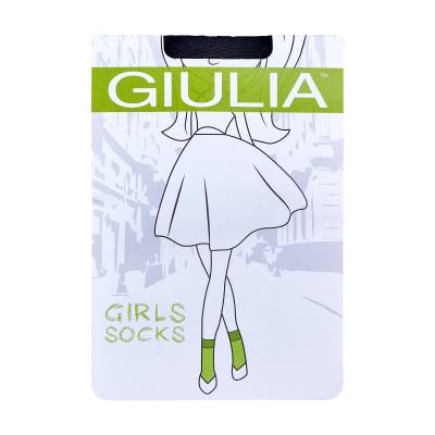 Podrobnoe foto дитячі фантазійні шкарпетки із поліаміду giulia lnn 09, nero, безрозмірні