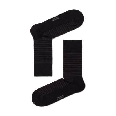 Podrobnoe foto шкарпетки чоловічі diwari comfort 6с-18сп 012 з махровою стопою, чорні, розмір 25