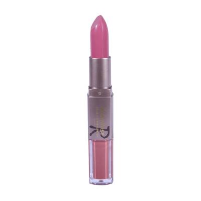 Podrobnoe foto матова помада-блиск для губ ruby rose 2 in 1 lipstick & liquid lipstick matte hb-8606 180, 6.6 г