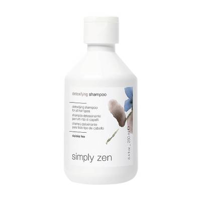 Podrobnoe foto безсульфатний детоксикувальний шампунь для волосся simply zen detoxifying shampoo, 250 мл