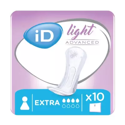 Podrobnoe foto урологічні прокладки id light advanced extra, 10 шт