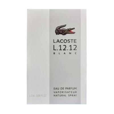 Podrobnoe foto уцінка! lacoste l.12.12 blanc парфумована вода чоловіча, 1.2 мл (пробник)