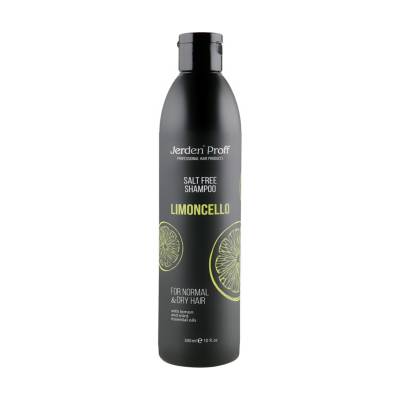 Podrobnoe foto безсольовий шампунь jerden proff salt free shampoo limoncello для сухого та нормального волосся, 300 мл