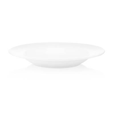 Podrobnoe foto тарілка глибока ardesto prato порцеляна, біла, 29.5 см (ar3610p)